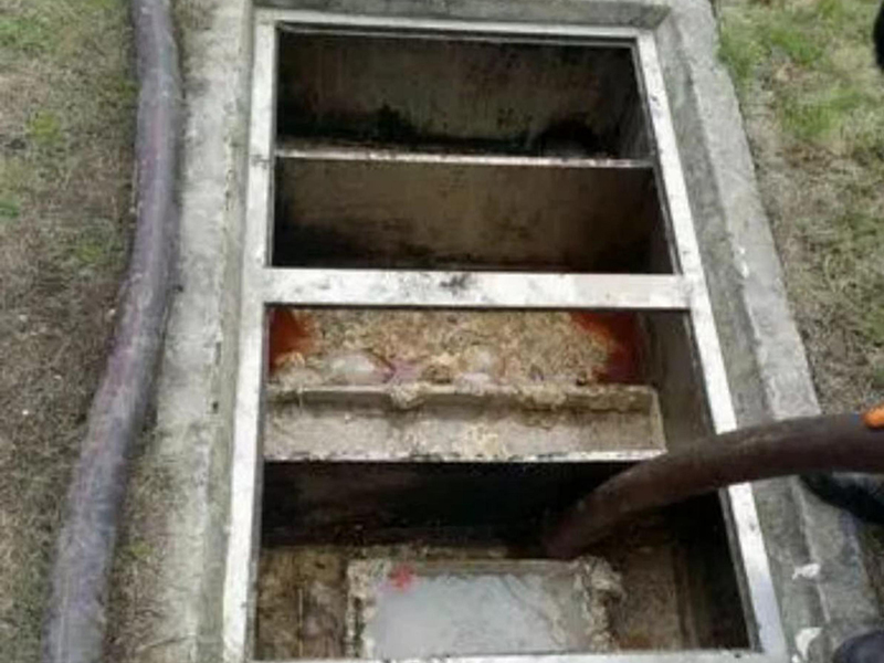 柯桥隔油池清理