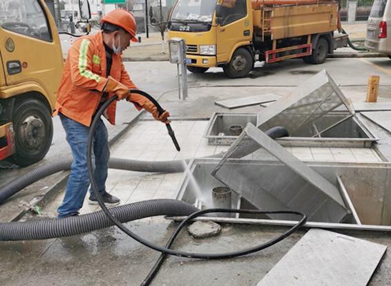 柯桥隔油池清理